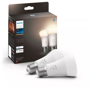 PHILIPS Ampoule PHILIPS HUE White E27 75W x2