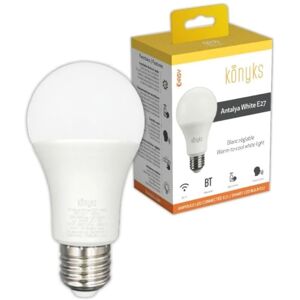 - Ampoule connectée Antalya White E27 - led Wifi + Bt - 780 Lumens - 9 w - Blanc réglable - Compatible Alexa / Googl…