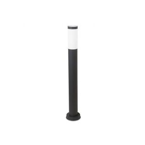 Balise de Jardin Ip55 Koral 800Mm E27 15W Gris Urbain 1485Lm - Noir - Forlight