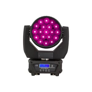 Trade Shop Traesio - Mac Aura Led Beam Wash Zoom Reflex Moving Head 19x15 Osram Ostar Pixel Lights - Publicité