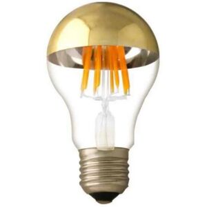 Ampoule LED E27 Filament 7W A60 Reflet Or - Blanc Chaud 2300K - 3500K - SILAMP