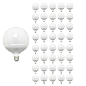 Ampoule LED E27 25W 220V G140 300° Globe (Pack de 40) - Blanc Chaud 2300K - 3500K - SILAMP