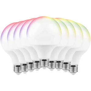 Ampoule LED Connectée WiFi E27 11W G95 RGBW (Pack de 10) - SILAMP