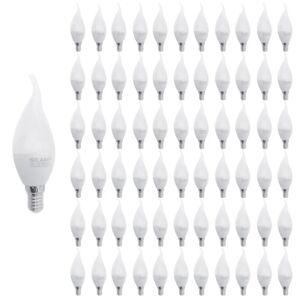Ampoule LED E14 Flamme 8W 220V Ø38mm (Pack de 100) - Blanc Neutre 4000K - 5500K - SILAMP