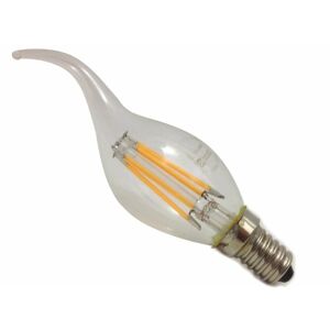 Ampoule LED E14 Flamme Filament 6W 220V 360° - Blanc Chaud 2300K - 3500K - SILAMP
