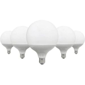 Ampoule LED E27 18W 220V G95 300° (Pack de 5) - Blanc Froid 6000K - 8000K - SILAMP