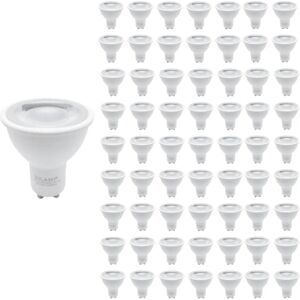 Ampoule LED GU10 Dimmable 8W 220V SMD2835 PAR16 60° (Pack de 100) - Blanc Chaud 2300K - 3500K - SILAMP