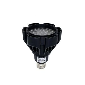 Ampoule LED E27 35W NOIRE 220V PAR30 - Blanc Froid 6000K - 8000K - SILAMP
