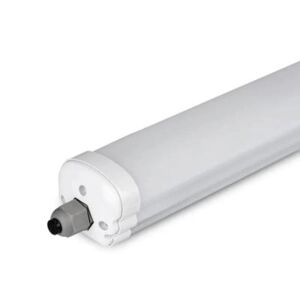 Réglette LED étanche 150cm 48W IP65 120lm/W Interconnectable - Blanc Froid 6000K - 8000K - SILAMP
