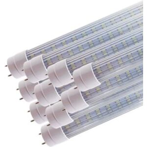 Tube Néon LED 120cm T8 20W (Pack de 10) - Blanc Froid 6000K - 8000K - SILAMP - Publicité