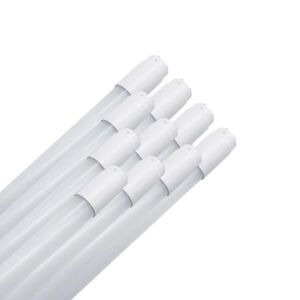 Tubes Néon LED 120cm T8 Opaque 20W IP40 (Pack de 10) - Blanc Froid 6000K - 8000K - SILAMP