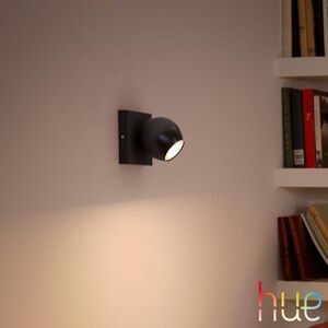 Philips Hue Buckram Spot de plafond, 1 source de lumière, avec variateur, 8719514339248,