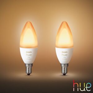 Philips Hue White Ambiance LED E14, 5,2 watts, pack double, 8719514356733,