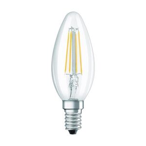Ampoule Osram OSRAM-Ampoule LED filament Flamme E14 Ø3,5cm 2700K 4W = 40W 430 Lumens - Publicité