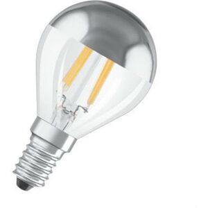 Ampoule Osram OSRAM-Ampoule LED filament standard calotte miroir argente E14 Ø4,5cm 2700K 4W = 34W 380 Lumens