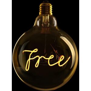 Ampoule Message In The Bulb FREE-Ampoule pour suspension Verre H 17.2cm