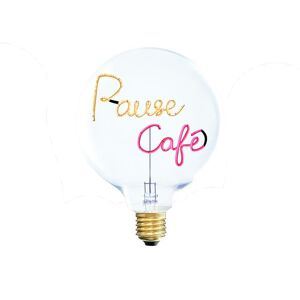 Ampoule Message In The Bulb PAUSE CAFE-Ampoule pour lampe a poser Verre H 17.2cm