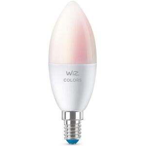 Wiz Ampoule Wiz FLAMME-Ampoule LED connectée E14 4.9W=40W 470lm change de couleur Ø3.9cm Blanc