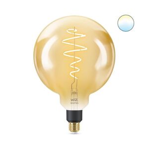 Wiz Ampoule Wiz GLOBE-Ampoule LED connectée filament E27 6.5W=25W 390lm dimmable blanc chaud blanc froid Ø20cm Orange