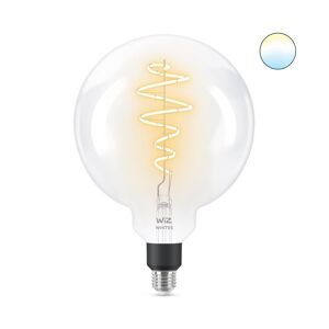 Wiz Ampoule Wiz GLOBE-Ampoule LED connectée filament E27 6.5W=40W 470lm dimmable blanc chaud blanc froid Ø20cm Transparent