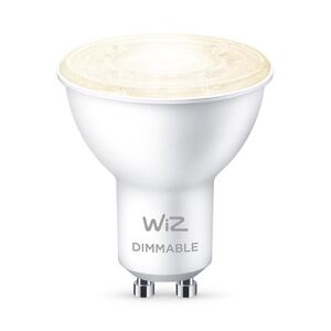 Ampoule Wiz SPOT-Ampoule LED connectee GU10 4.9W=50W 345lm 2700K dimmable Ø5cm Blanc