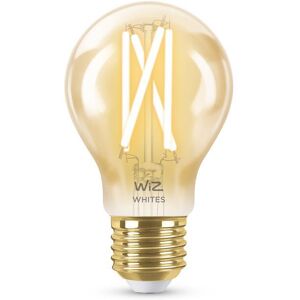 Ampoule Wiz STANDARD-Ampoule LED connectee filament E27 6.7W=50W 640lm dimmable blanc chaud blanc froid Ø6cm Orange