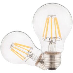 ISOLED Ampoule LED E27, 7W, claire, blanc chaud, pack de 3 - Lampes LED socle E27