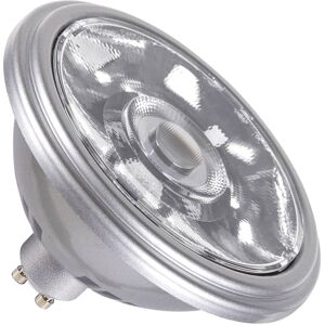 SLV QPAR111 GU10, ampoule LED, argent, 12,5 W, 2700 K, IRC90, 10° - Lampes LED socle GU10