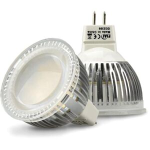 ISOLED Ampoule LED MR16 6W verre diffus, 120°, blanc chaud - Lampes LED socle GU5.3