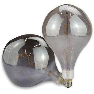 ISOLED Ampoule déco LED Vintage Line E27 165, 4W, blanc ultra chaud, verre fumé, gradable - Lampes LED socle E27