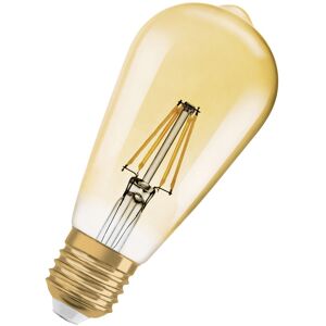 OSRAM Vintage 1906 LED CLASSIC EDISON DIM 6.5W 824 Gold E27 - Lampes LED socle E27