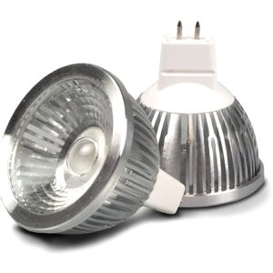 ISOLED Ampoule LED MR16 5,5 W COB, 38°, blanc chaud, - Lampes LED socle GU5.3