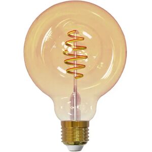 Ampoule LED à filament Airam Smarta Hem ambre, 95mm, spirale e27, 6w