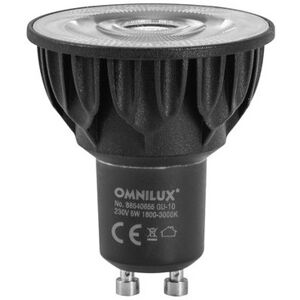 Omnilux GU-10 COB 5W LED dim2warm