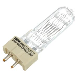 Osram T25 64670 500W GY9.5 240V 3000 K