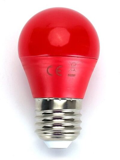 AGS Ampoule LED E27 4W G45 (Température de Couleur : Jaune)