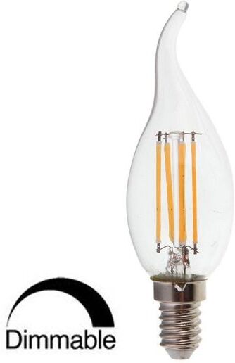 VTAC Ampoule Led Dimmable Flamme E14 4W filament