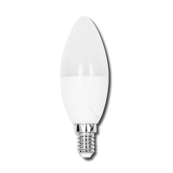 AGS Ampoule LED C37 E14 6W (Température de Couleur : Blanc chaud 3000K)
