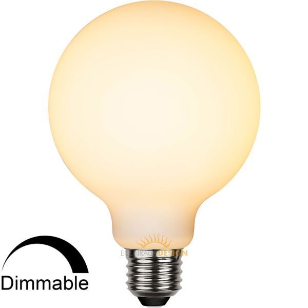 STAR Ampoule LED E27 5W Dimmable Opaque (Température de Couleur : Blanc chaud 2700K)