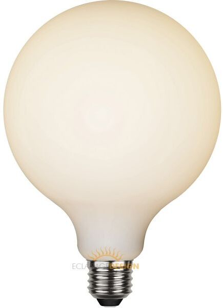 STAR Ampoule E27 Globe Déco Satiné Dimmable 5W (Température de Couleur : Blanc chaud 2700K)