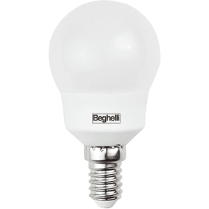 Beghelli LAMPADINA LED  SUPERLED SFERA 7WE14 6.5K