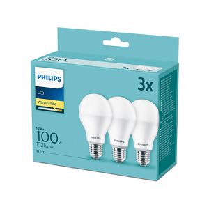 Philips LAMPADINA LED  3xGoccia 100W luce calda