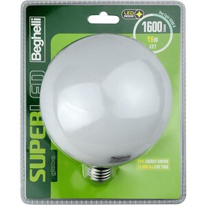 Beghelli LAMPADINA LED  SUPERLED GLOB 16W E27 6,5