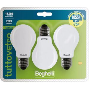 Beghelli Tuttovetro Lampadina a risparmio energetico 8 W E27 E