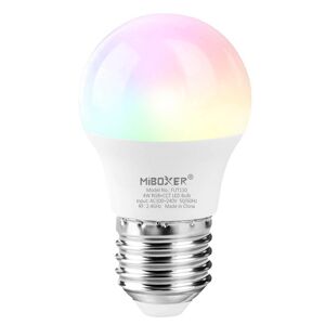 Mi-Light Lampadina LED E27 G45 4W RGB+CCT Dimmerabile  Mi-boxer Compatta