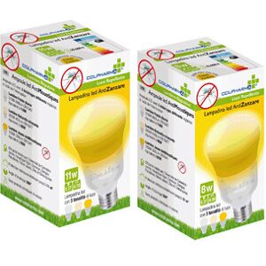 Colpharma Lampadina Led Antizanzare Luce Gialla Repellente E27