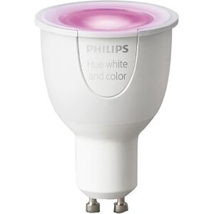 Philips Lampadina LED, GU10 faretto, opaco, rgb, 6.5W= 250LM (equiv 35 W), 180° dimmerabile,