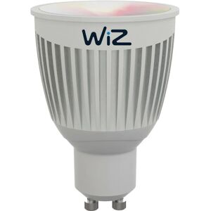 WIZ Set da 2 lampadine LED, GU10 faretto, argentato, luce cct e rgb, 6.5W= 345LM (equiv 50 W), 60° ,