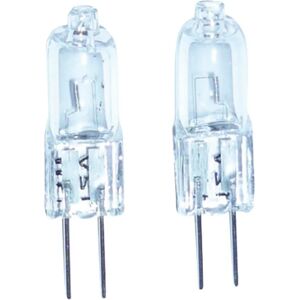 Leroy Merlin 2 lampadine G4, capsula, trasparente, luce calda, 14W=165LM (equiv 20 W), 5°