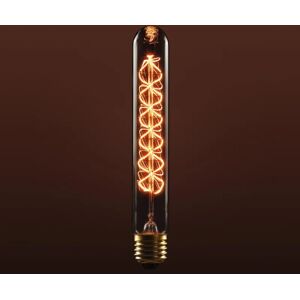 On Lampadina Incandescente, E27 tubo, ambrato, luce calda, 30W= 60LM (equiv 30 W), 360° ,